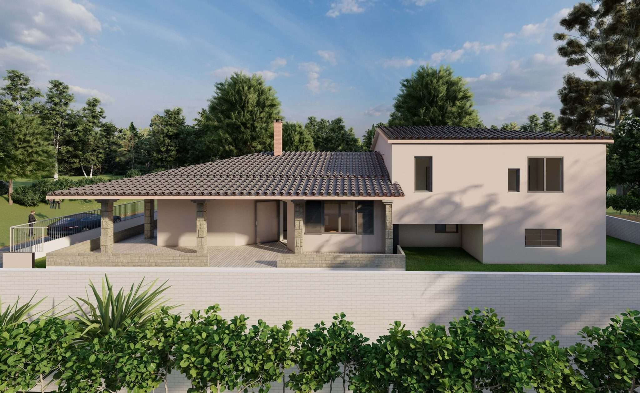 Prospetto di una casa