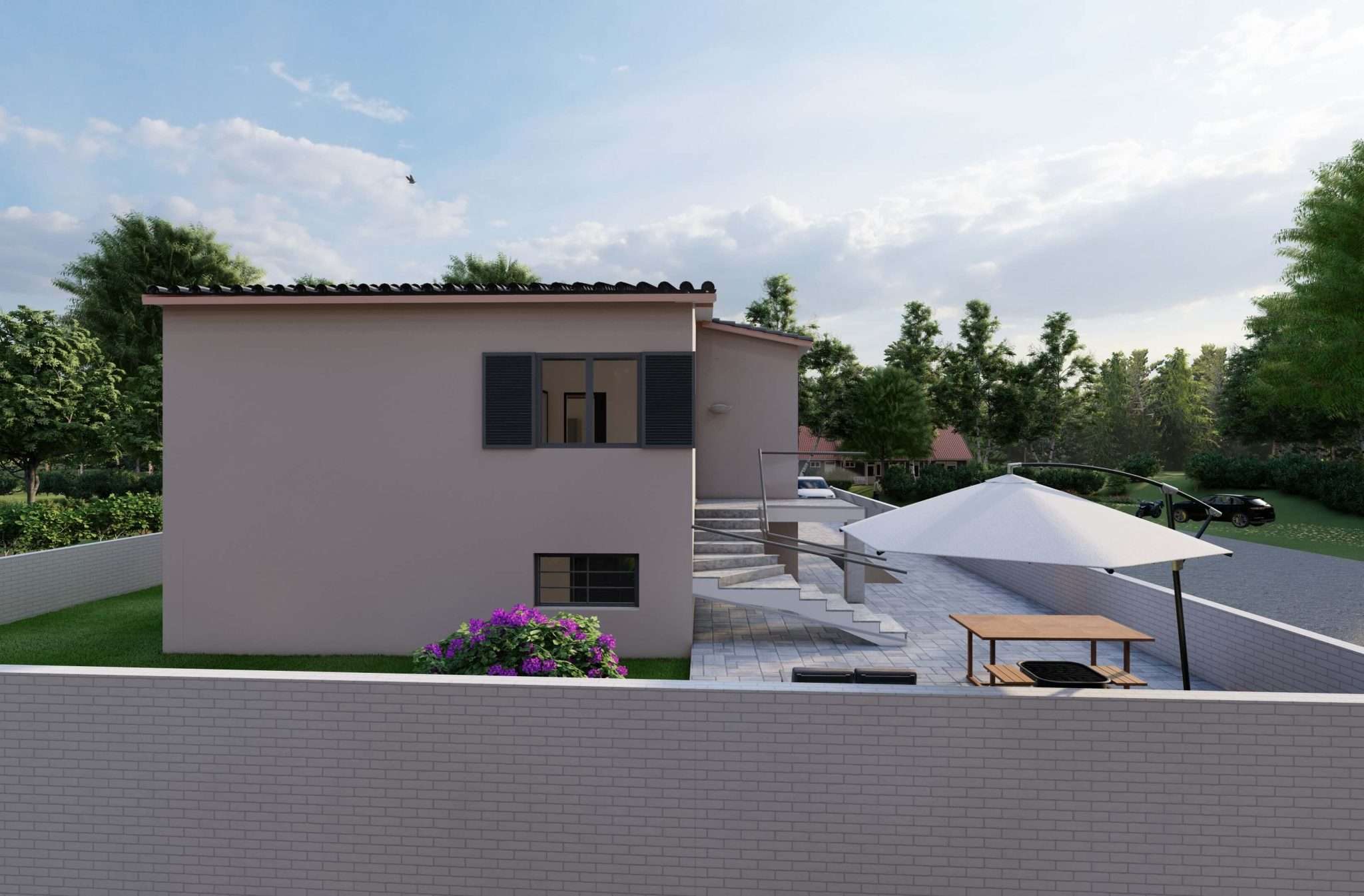 Prospetto di una casa